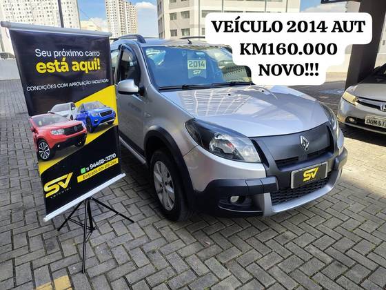RENAULT SANDERO 1.6 STEPWAY 16V FLEX 4P AUTOMÁTICO